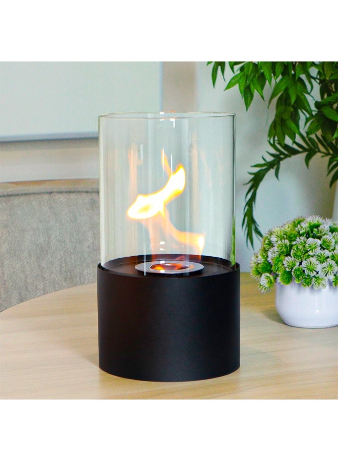 JHY DESIGN Glass Hurricane Candle Lantern for Indoor & Outdoor - Decorative Ambient Lighting for Table, Garden, Party Decor - Image 5